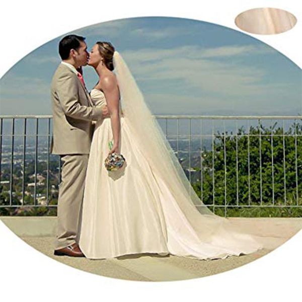 bridal veils 2021 3m cut edge white long one layer comb 1t wedding with, Black
bridal veils 2021 3m cut edge white long one layer comb 1t wedding with, Black