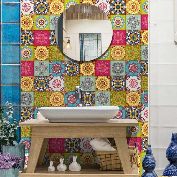 simulation european-style tile self-adhesive paper restaurant wall dyi decoration creative sticker waterproof pvc wallpaper wallpapers
simulation european-style tile self-adhesive paper restaurant wall dyi decoration creative sticker waterproof pvc wallpaper wallpapers