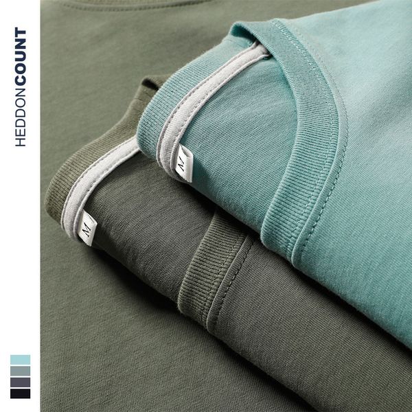 dust black 230g cotton t-shirt loose summer clothes men's short sleeve diy, White;black 
dust black 230g cotton t-shirt loose summer clothes men's short sleeve diy, White;black