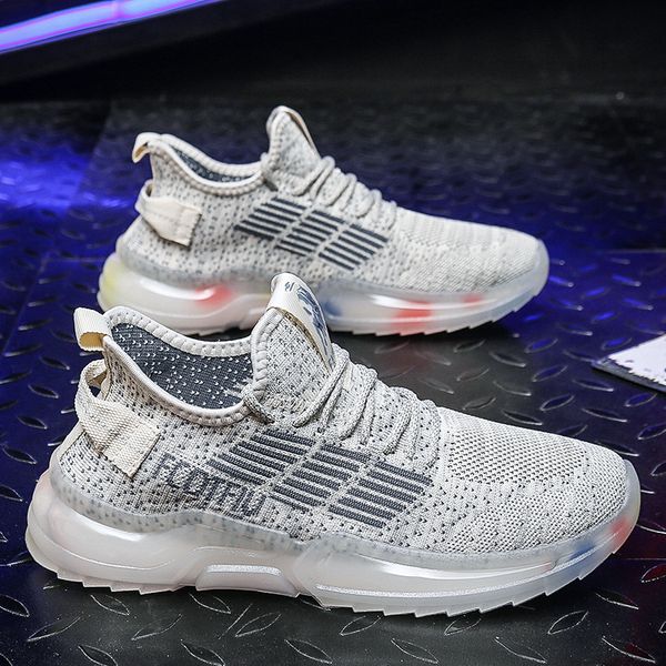 men flying woven coconut shoes breathable sneakers color jelly bottom casual running shoes zapatillas de hombre, Black
men flying woven coconut shoes breathable sneakers color jelly bottom casual running shoes zapatillas de hombre, Black