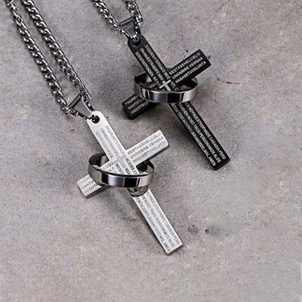 pendant necklaces retro jesus cross necklace for women fashion vintage christian chain long couple men jewlery gifts, Silver
pendant necklaces retro jesus cross necklace for women fashion vintage christian chain long couple men jewlery gifts, Silver