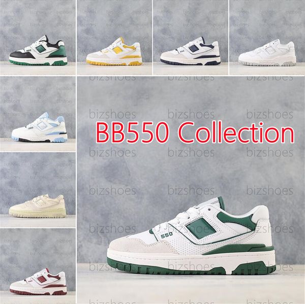 bb550 collection designer new 550 sports shoe white green navy bb550ald men women basketball trainer leather perforated suede low-sport plat
bb550 collection designer new 550 sports shoe white green navy bb550ald men women basketball trainer leather perforated suede low-sport plat