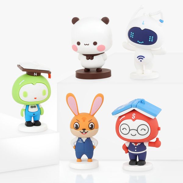 pvc soft glue hand-made blind box decoration cultural and creative gift cartoon three-dimensional doll
pvc soft glue hand-made blind box decoration cultural and creative gift cartoon three-dimensional doll