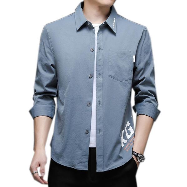 men's casual shirts mens brand shirt korean 100% cotton letters for young broadcloth long sleeve turndown collar solid pocket a08231155, White;black
men's casual shirts mens brand shirt korean 100% cotton letters for young broadcloth long sleeve turndown collar solid pocket a08231155, White;black
