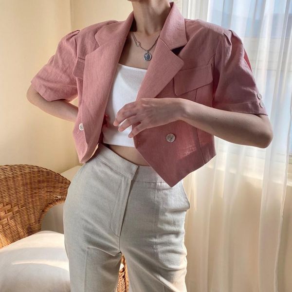 women's jackets 2021 retro korean style slim fashion women jacket 3 colors pink short casual, Black;brown
women's jackets 2021 retro korean style slim fashion women jacket 3 colors pink short casual, Black;brown