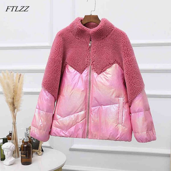winter white duck down jacket women stand collar parkas female thicken warm glossy short coat snow outwear 210423, Black
winter white duck down jacket women stand collar parkas female thicken warm glossy short coat snow outwear 210423, Black