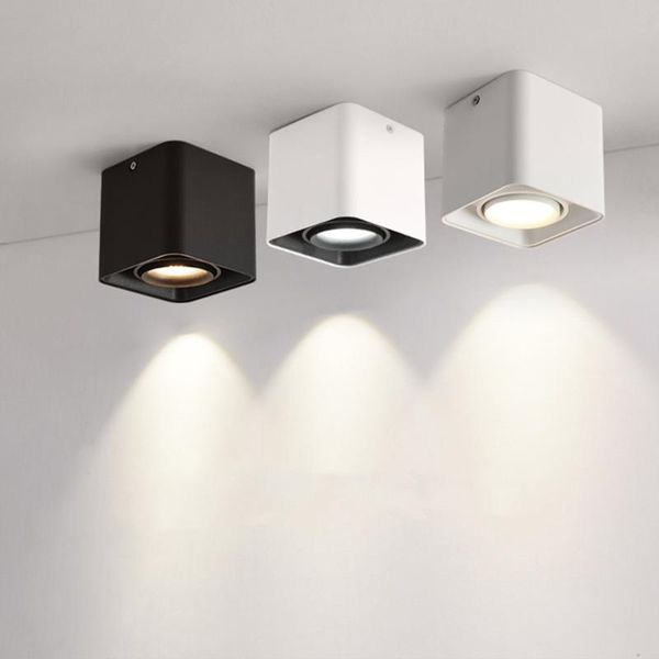 downlights square dimmable surface mountedled 7w cob led ceiling spot lights ac110-220v indoor lightings
downlights square dimmable surface mountedled 7w cob led ceiling spot lights ac110-220v indoor lightings