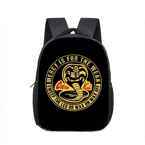12inch cobra kai kindergarten infantile small backpack for kids baby cartoon school bags children gift
12inch cobra kai kindergarten infantile small backpack for kids baby cartoon school bags children gift
