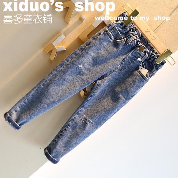 products girls' wear long pants baby western style all-match cut design stretch trendy fashion jeans, Blue
products girls' wear long pants baby western style all-match cut design stretch trendy fashion jeans, Blue