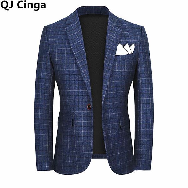 navy blue striped plaid blazer men's business wedding coat fashion slim male jaqueta large size s-5xl man tuxedo suits & blazers, White;black
navy blue striped plaid blazer men's business wedding coat fashion slim male jaqueta large size s-5xl man tuxedo suits & blazers, White;black