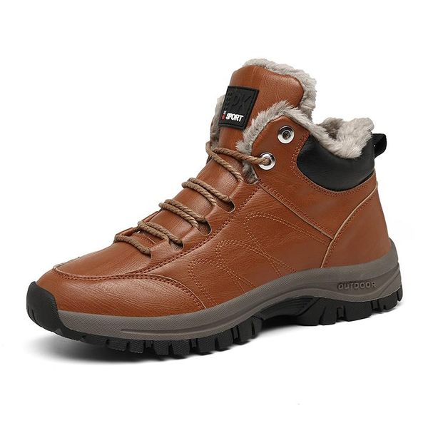 boots fashion winter men comfortable keep warm pu leather casual shoes snow wear-resistant non-slip male cotton bottes, Black
boots fashion winter men comfortable keep warm pu leather casual shoes snow wear-resistant non-slip male cotton bottes, Black