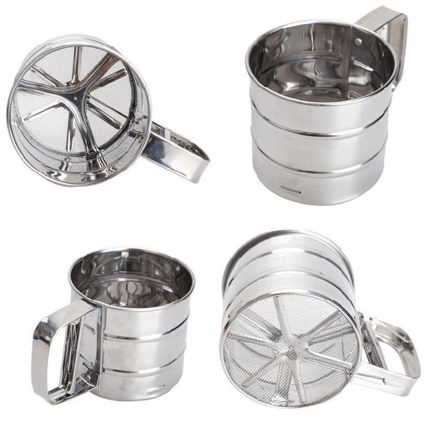 baking & pastry tools mesh flour sifter manual sugar icing shaker stainless steel cup shape kitchen vfr
baking & pastry tools mesh flour sifter manual sugar icing shaker stainless steel cup shape kitchen vfr