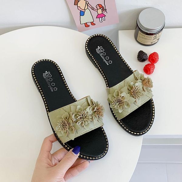 fashion woman sandals summer shoes gladiator beach slippers flower flat heels mule size 35-40, Black
fashion woman sandals summer shoes gladiator beach slippers flower flat heels mule size 35-40, Black
