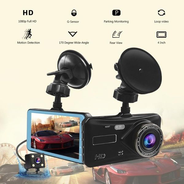 4-inch ips dual-lens driving recorder fhd 1080p 170 degree wide-angle night vision reversing video car front and rear in-car dvr dvrs
4-inch ips dual-lens driving recorder fhd 1080p 170 degree wide-angle night vision reversing video car front and rear in-car dvr dvrs