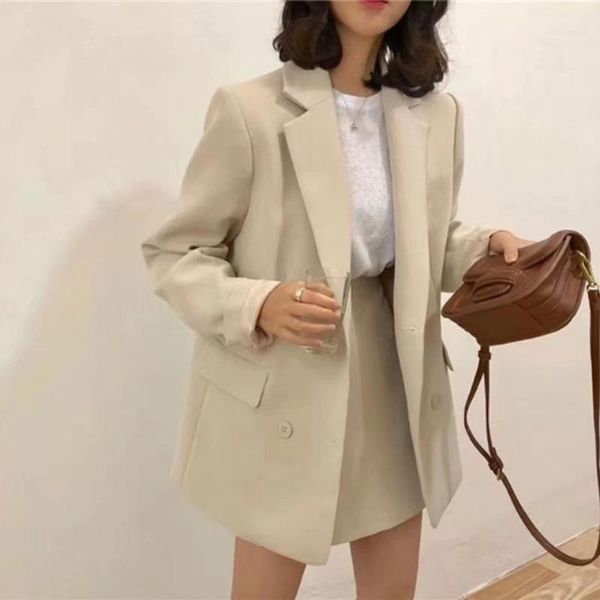 women's jackets web celebrity small suit jacket female 2021 color long leisure tower students, Black;brown
women's jackets web celebrity small suit jacket female 2021 color long leisure tower students, Black;brown