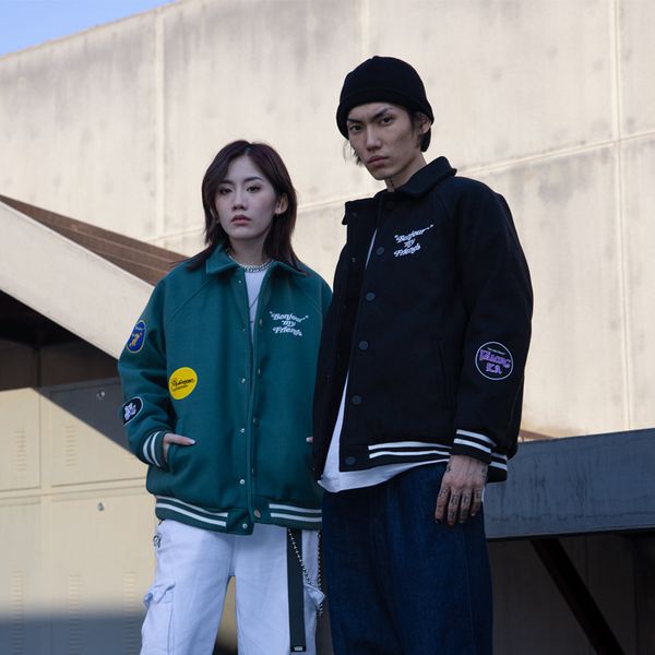 vamtac 2020 autumn and winter new street style youth couple loose tide brand embroidered fabric cotton clothes, Black;brown
vamtac 2020 autumn and winter new street style youth couple loose tide brand embroidered fabric cotton clothes, Black;brown