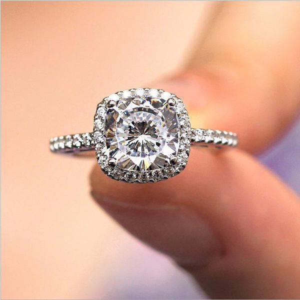 classic square cz diamond engagement wedding ring titanium steel zircon plated platinum gold, Slivery;golden
classic square cz diamond engagement wedding ring titanium steel zircon plated platinum gold, Slivery;golden