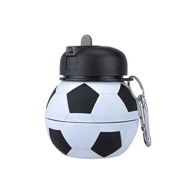 water bottle 550ml football kettle sports with straw silicone foldable soccer ball cup for travel outdoor camping bicycling
water bottle 550ml football kettle sports with straw silicone foldable soccer ball cup for travel outdoor camping bicycling