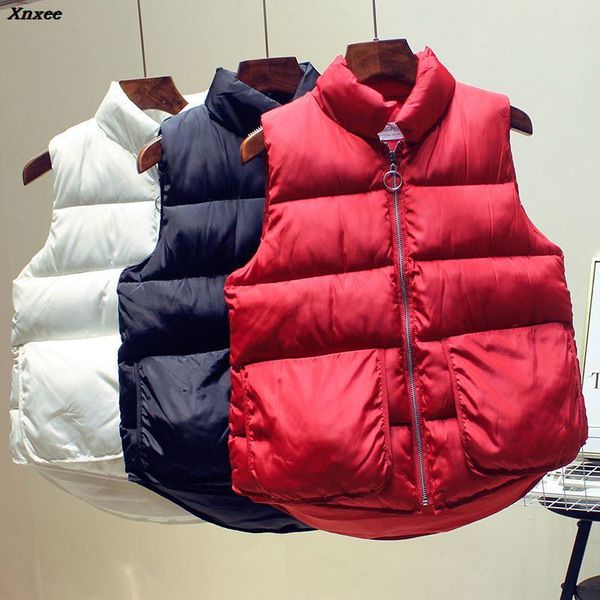 women's vests 2021 autumn and winter women down soft warm waistcoat female outwear vest coat fashion cotton padded xnxee, Black;white
women's vests 2021 autumn and winter women down soft warm waistcoat female outwear vest coat fashion cotton padded xnxee, Black;white