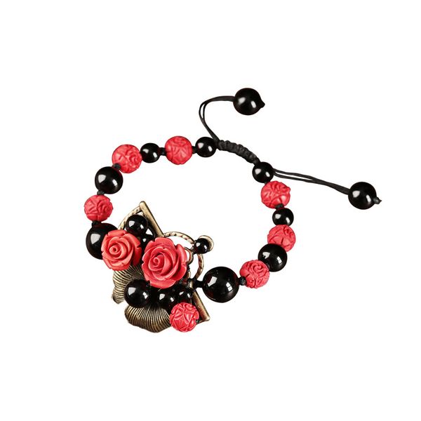 xianlan049 vermilion bracelet huai bracelet ornaments ethnic wind restoring ancient ways the wind rose hand string of deserve to a, Silver
xianlan049 vermilion bracelet huai bracelet ornaments ethnic wind restoring ancient ways the wind rose hand string of deserve to a, Silver