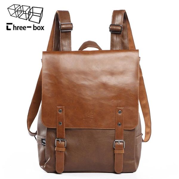 backpack three-box brand leather men bag casual school fashion lapdaypacks college vintage travel backpacks male mochila
backpack three-box brand leather men bag casual school fashion lapdaypacks college vintage travel backpacks male mochila