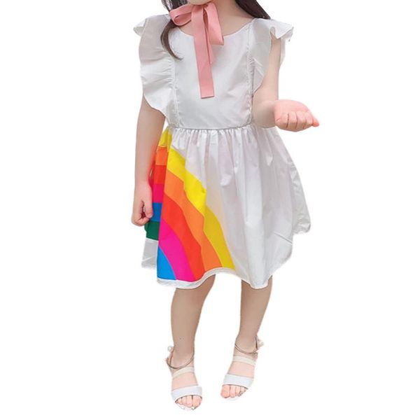 girl's dresses girl\u2021s summer sleeveless fashion sweet cute dress fresh rainbow printing bandage backless a-line princess, Red;yellow
girl's dresses girl\u2021s summer sleeveless fashion sweet cute dress fresh rainbow printing bandage backless a-line princess, Red;yellow