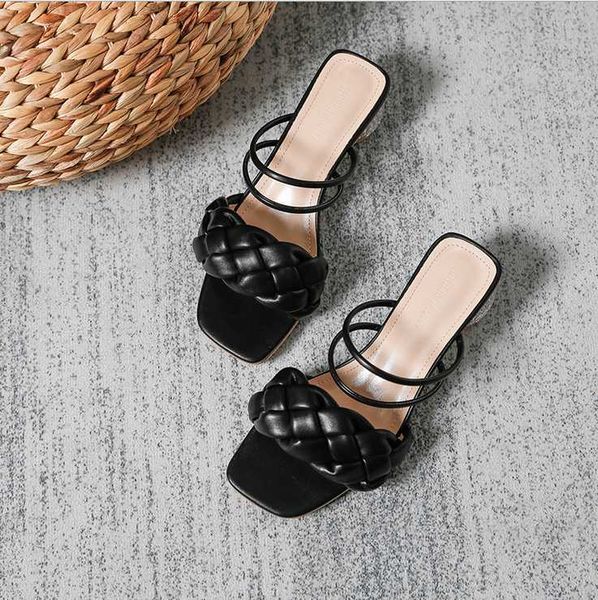 sandals 2021 summer thick heel super fiber pearl women's shoes with heels woman slipper, Black
sandals 2021 summer thick heel super fiber pearl women's shoes with heels woman slipper, Black