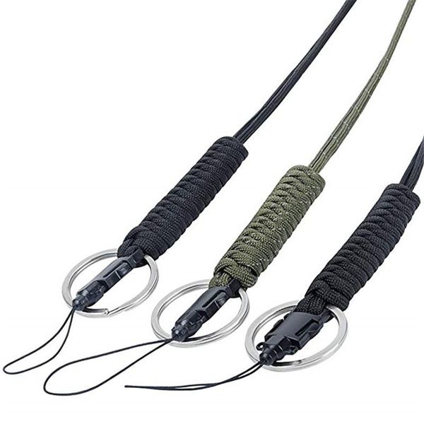 cell phone straps & charms lanyard for key military grade utility necklace paracord keychain whistles cord wrist mobile strap parachute rope
cell phone straps & charms lanyard for key military grade utility necklace paracord keychain whistles cord wrist mobile strap parachute rope