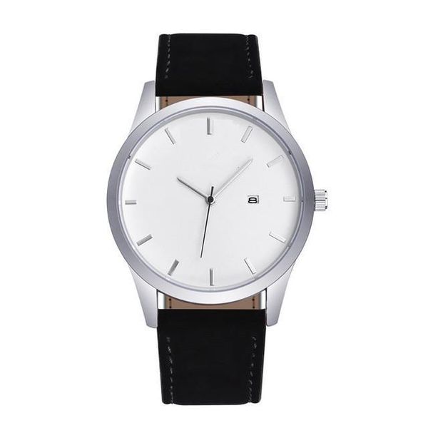 wristwatches mens quartz watch military sport wristwatch leather strap clock watches complete calendar male gifts, Slivery;brown
wristwatches mens quartz watch military sport wristwatch leather strap clock watches complete calendar male gifts, Slivery;brown