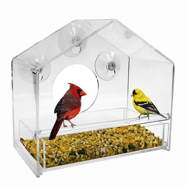 other bird supplies 20 * 10 19cm window feeder transparent with suction cup acrylic cage
other bird supplies 20 * 10 19cm window feeder transparent with suction cup acrylic cage