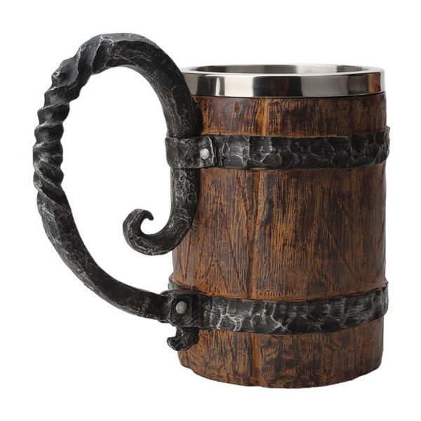 mugs wooden barrel beer mug,bucket shaped drinkware with handle,stainless steel double wall cocktail mug for bar restaurant
mugs wooden barrel beer mug,bucket shaped drinkware with handle,stainless steel double wall cocktail mug for bar restaurant