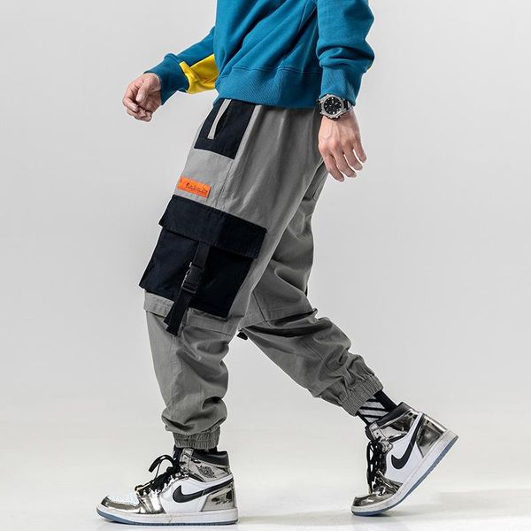 autumn & winter tooling pants loose casual cotton thin mid waist printing black / grey men's
autumn & winter tooling pants loose casual cotton thin mid waist printing black / grey men's