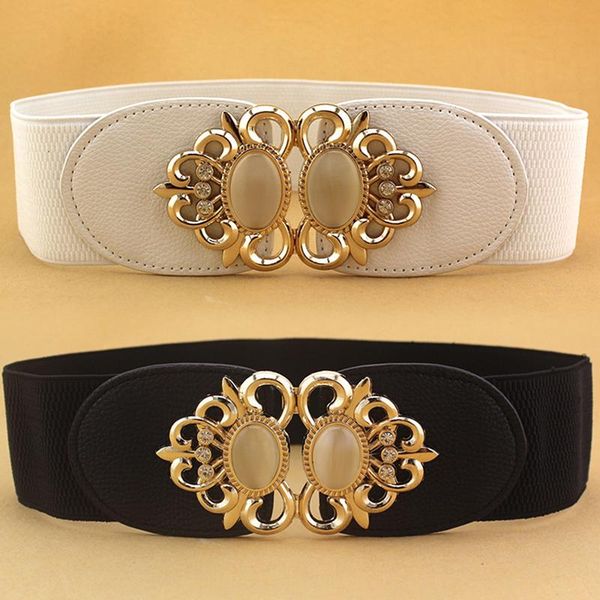belts 1pcs women lady black white waistband retro elastic stretchy dress narrow waist band red blue, Black;brown
belts 1pcs women lady black white waistband retro elastic stretchy dress narrow waist band red blue, Black;brown