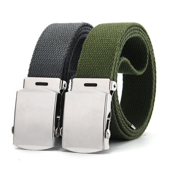 belts men belt quality canvas automatic buckle men's tactical outdoor youth students jeans training combat, Black;brown
belts men belt quality canvas automatic buckle men's tactical outdoor youth students jeans training combat, Black;brown