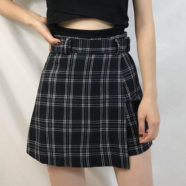 skirts summer women preppy style fashion large size plaid female a-line skirt harajuku gothic empire japanese, Black
skirts summer women preppy style fashion large size plaid female a-line skirt harajuku gothic empire japanese, Black