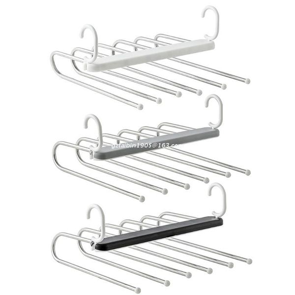 hangers & racks 6 layers non-slip space saving pants hanger stainless steel storage drying clothes organizer with double hanging dropship
hangers & racks 6 layers non-slip space saving pants hanger stainless steel storage drying clothes organizer with double hanging dropship