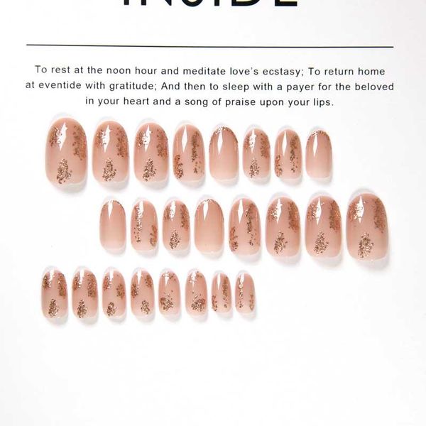 false nails wholesale 24pcs nude color shiny long tip women bride wearable disassembly full cover finger fake nail with glue m3, Red;gold
false nails wholesale 24pcs nude color shiny long tip women bride wearable disassembly full cover finger fake nail with glue m3, Red;gold