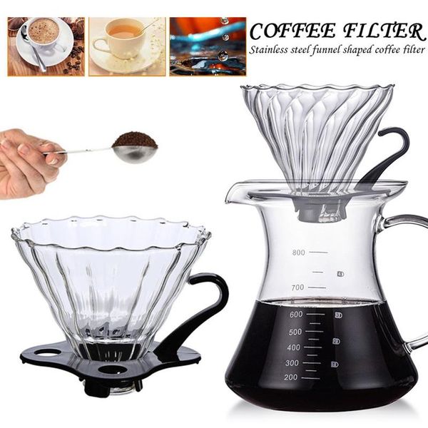 coffee filters reusable dripper with base tea coffeemaker travels bar funnel glass red wine kitchen tool filter home use
coffee filters reusable dripper with base tea coffeemaker travels bar funnel glass red wine kitchen tool filter home use