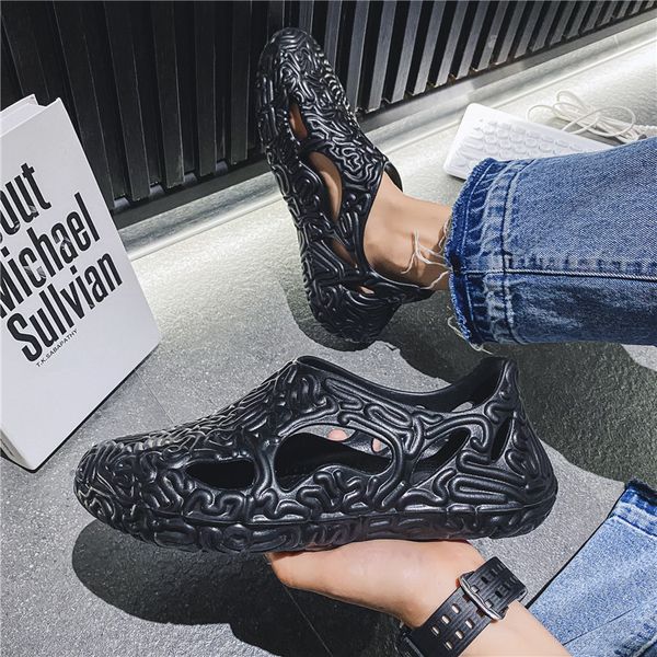 2022 quality clogs fashion street style garden sandals men shoes women wading beach eva non-slip cool soft flat light, Black
2022 quality clogs fashion street style garden sandals men shoes women wading beach eva non-slip cool soft flat light, Black