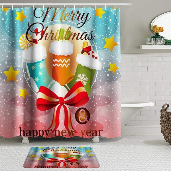 fabric shower curtain and mats set,christmas stockings bowknot star xmas,waterproof bath curtains with 12 hooks,non slip rugs
fabric shower curtain and mats set,christmas stockings bowknot star xmas,waterproof bath curtains with 12 hooks,non slip rugs