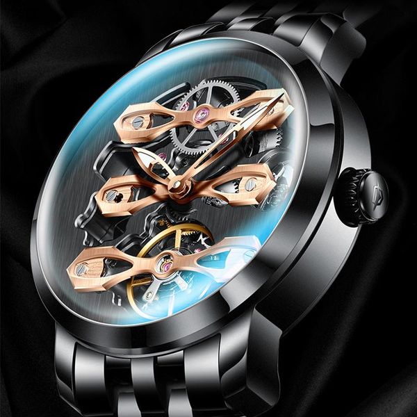 wristwatches men watch ailang unique design hollow flywheel fashion automatic watches water stainless steel diving clock sss gear, Slivery;brown
wristwatches men watch ailang unique design hollow flywheel fashion automatic watches water stainless steel diving clock sss gear, Slivery;brown