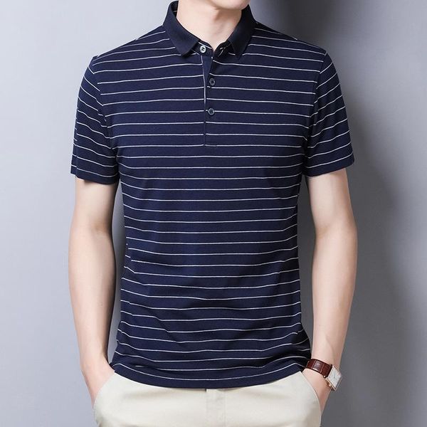 men's polos slim-fit quick-dry shirt classic short sleeve striped -shirts men casual cotton summer lightweight brand blue, White;black
men's polos slim-fit quick-dry shirt classic short sleeve striped -shirts men casual cotton summer lightweight brand blue, White;black
