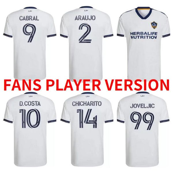 chicharito 2022 2023 los angeles la galaxy mls soccer jersey home white 22/23 douglas costa alvarez joveljic grandsir cabral football shirt, Black;yellow
chicharito 2022 2023 los angeles la galaxy mls soccer jersey home white 22/23 douglas costa alvarez joveljic grandsir cabral football shirt, Black;yellow