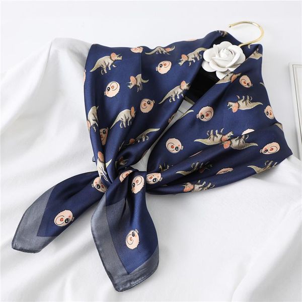 scarves dinosaur pattern silk hair square scarf women neckwear bandana accessories headband female handkerchief neck, Blue;gray
scarves dinosaur pattern silk hair square scarf women neckwear bandana accessories headband female handkerchief neck, Blue;gray
