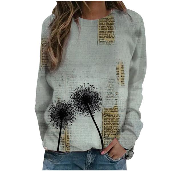 ostrich autumn and winter fashion ladies o-neck pullover long sleeve loose women casual printed sweatshirt top, Black
ostrich autumn and winter fashion ladies o-neck pullover long sleeve loose women casual printed sweatshirt top, Black