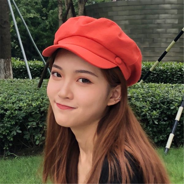 spring and autumn versatile literature and art octagonal hat, female cap, solid color beret, children's hat, painter's hat, Blue;gray
spring and autumn versatile literature and art octagonal hat, female cap, solid color beret, children's hat, painter's hat, Blue;gray