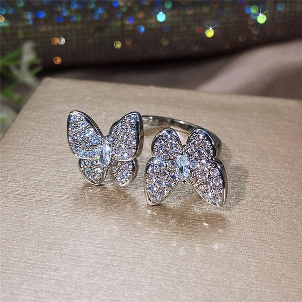 wedding rings caoshi stylish butterfly adjustable ring women fashionable female party shinning tiny zirconia fancy insect jewelry gift, Slivery;golden
wedding rings caoshi stylish butterfly adjustable ring women fashionable female party shinning tiny zirconia fancy insect jewelry gift, Slivery;golden