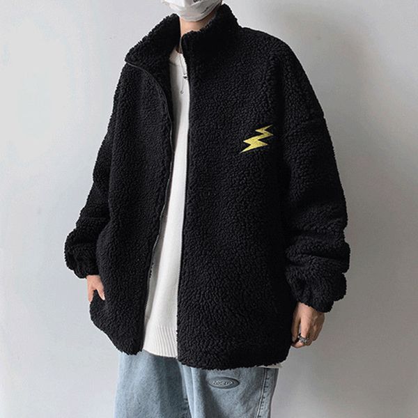 lambs wool oversized zipper hoodie cardigan women winter couples wear plus velvet thick lamb coat fleece womens sweatshirt, Black
lambs wool oversized zipper hoodie cardigan women winter couples wear plus velvet thick lamb coat fleece womens sweatshirt, Black