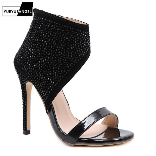 dress shoes black thin heel sandals women summer boots rhinestone open toe hollow gladiator high sandalias mujer
dress shoes black thin heel sandals women summer boots rhinestone open toe hollow gladiator high sandalias mujer