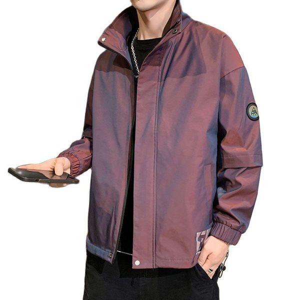 men's jackets gradually changing casual jacket spring clothes korean fashion versatile loose and handsome brand work cothes top, Black;brown
men's jackets gradually changing casual jacket spring clothes korean fashion versatile loose and handsome brand work cothes top, Black;brown